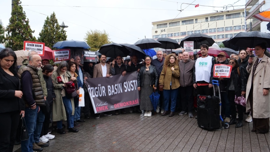 Eskişehir’de Basın Özgürlüğü İsyanı: “Gazetecilik Suç Değildir!”